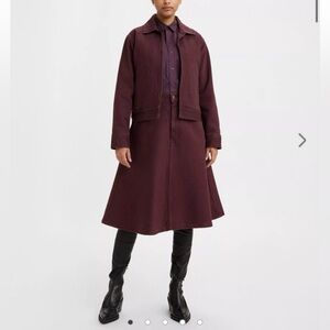 NWT Levi's Denim Flare Skirt